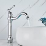 transformez votre salle de bain avec notre robinet contemporain en laiton argente 471 1