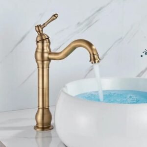 transformez votre salle de bain avec notre robinet contemporain en laiton dore 144 1