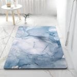 Transformez Votre Salle De Bain Avec Notre Tapis Anti-dérapant 80x50! Bleu Acier / 50x80cm