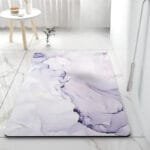 Transformez Votre Salle De Bain Avec Notre Tapis Anti-dérapant 80x50! Misty Rose / 50x80cm