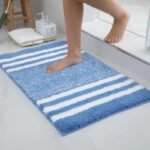 Tapis de Bain Bleu Premium
