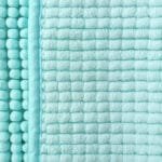 Transformez Votre Salle De Bain Avec Notre Tapis Chenille Microfibre Turquoise! #83bcb9 / 50x80cm