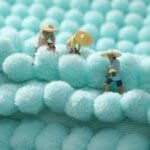 Transformez Votre Salle De Bain Avec Notre Tapis Chenille Microfibre Turquoise! #83bcb9 / 50x80cm