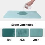 Tapis de Bain Motifs Circulaires