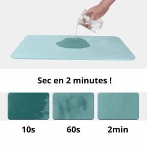 transformez votre salle de bain avec notre tapis circulaire chic 902 1