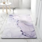 transformez votre salle de bain avec notre tapis design elegant misty rose 60x90cm 856 1