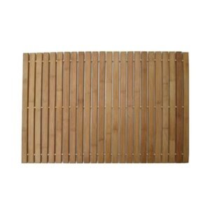 transformez votre salle de bain avec notre tapis en bambou elegant marron 2 40x60cm 318 1
