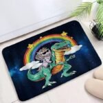 transformez votre salle de bain avec notre tapis fantaisie arcdino 40x60cm 552 1