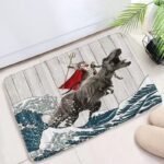 transformez votre salle de bain avec notre tapis fantaisie hero chat 40x60cm 728 1