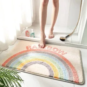 Transformez Votre Salle De Bain Avec Notre Tapis Sol Original ! 1 Transformez Votre Salle De Bain Avec Notre Tapis Sol Original! Arc-en-ciel 1 / 40x60cm