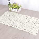 Tapis de Bain Plastique Motif Galets