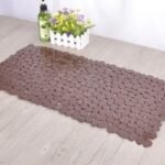 Tapis de Bain Plastique Motif Galets