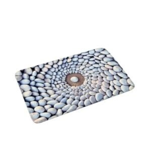 transformez votre salle de bains avec notre tapis bain effet galet gris 60x90cm 514 1