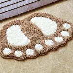 un tapis de bain ludique pour une douceur inegalee chamoisee 40x60cm 450 1