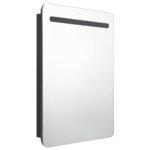 Armoire de toilette miroir lumineux – Noire, 60 x 80 cm – vue 3