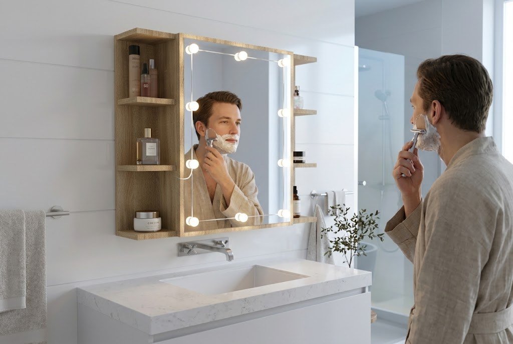 Une salle de bains plus grande