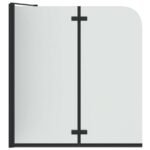 Cabine de douche – Noire, verre ESG, 120 x 68 x 130 cm – vue 5