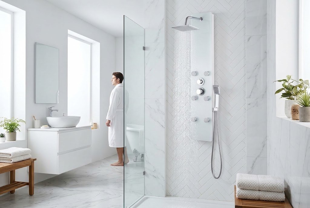 Le spa après une longue journée