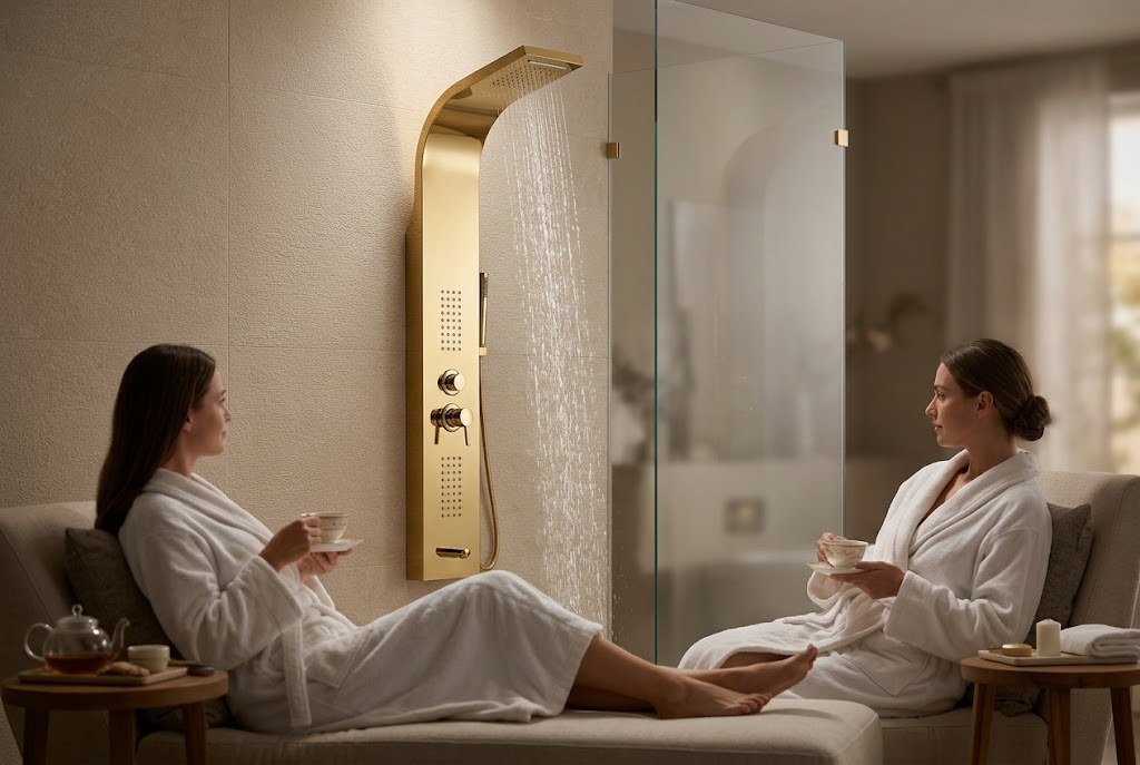 La salle de bains qui fait l'effet hôtel