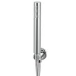 Colonne de douche inox – Finition miroir, pomme 30 x 30 cm