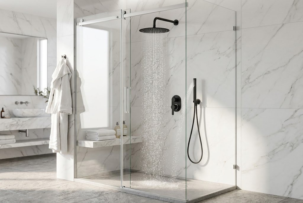 La douche à l'italienne, sans travaux