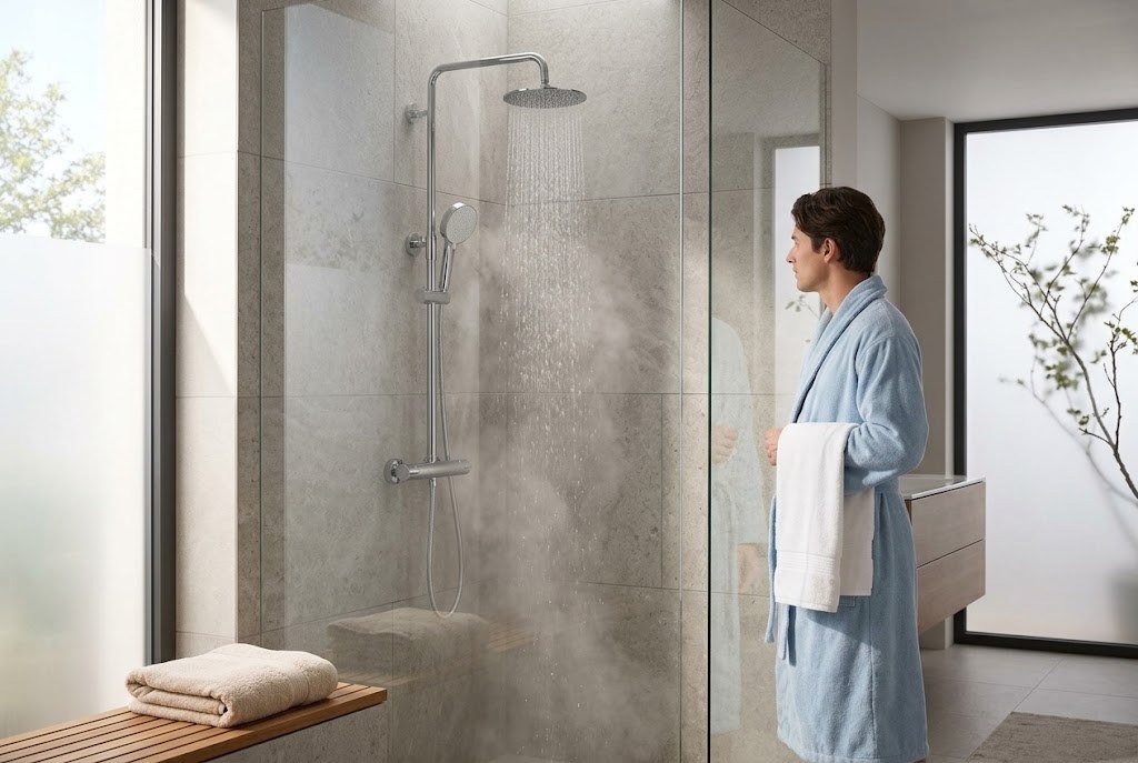 La douche à l'italienne, sans travaux
