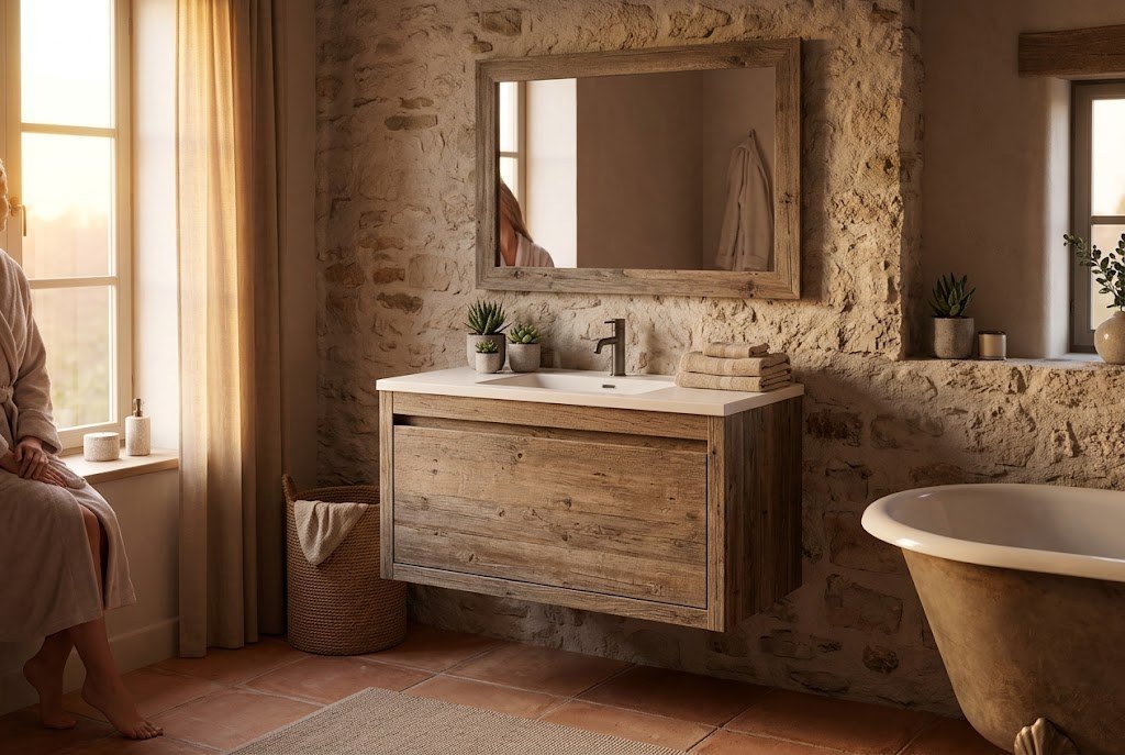 Un vrai plan de toilette